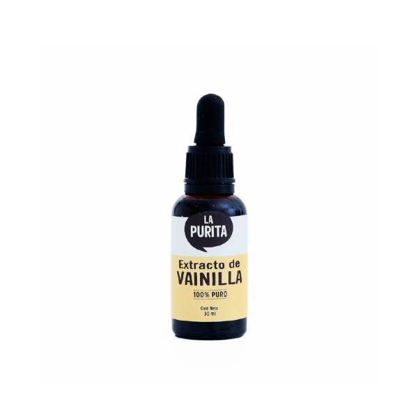 EXTRACTO DE VAINILLA 100% PURO 30 ML - LA PURITA