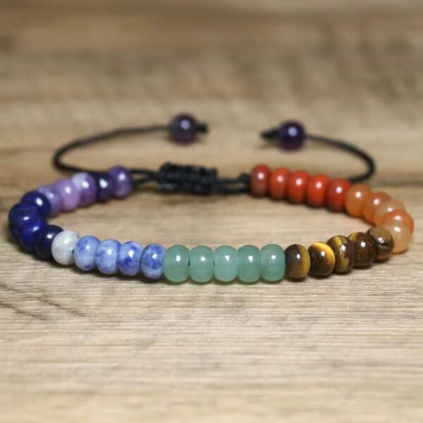 PULSERA 7 CHAKRAS REGULABLE